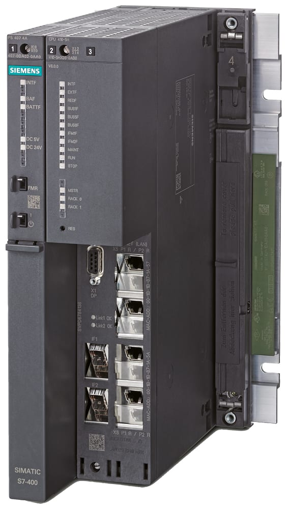 SIEMENS SIE6ES76546CL004BF0 SIMATIC PCS 7 CPU 410 SINGLE AS