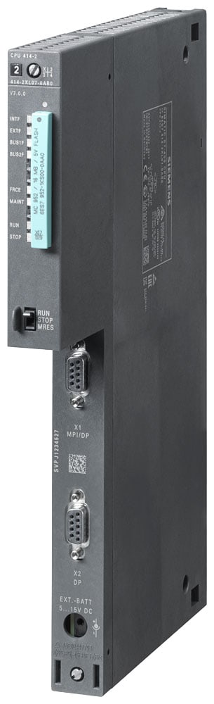 SIEMENS - SIE6ES74142XL070AB0 CPU414-2, MPI/DP, 2 MB