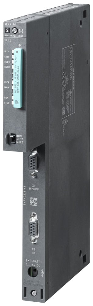 SIEMENS - SIE6ES74162XP070AB0 CPU 416-2, MPI, PROFIBUS, 8 MB