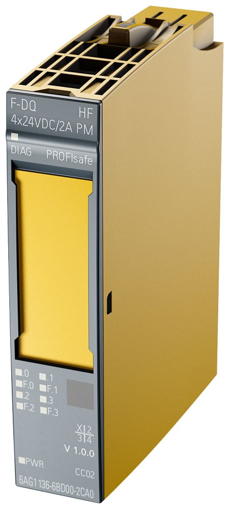 SIEMENS - SIE6AG11366DB002CA0 SIPLUS ET 200SP F-DQ 4X24VDC/2A PM HF