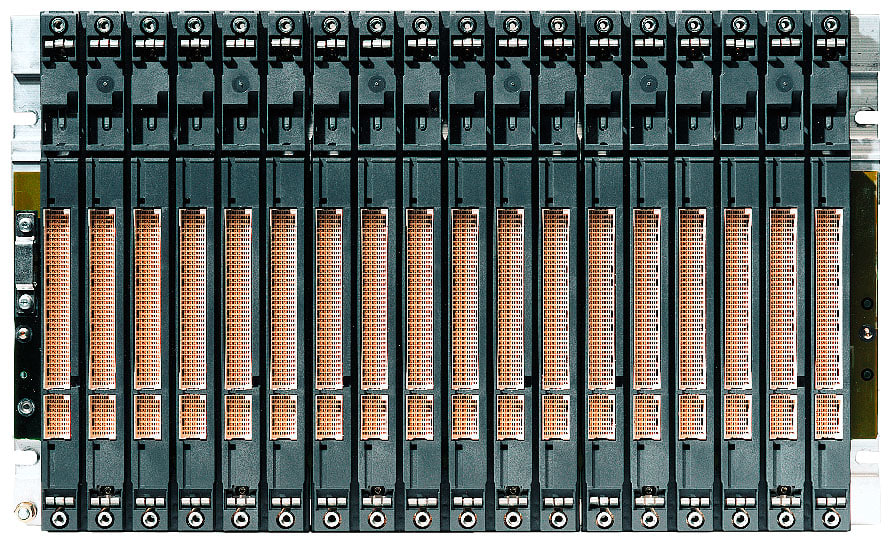 SIEMENS SIE6ES74001TA110AA0 S7-400, UR1 RACK ALU, 18 SLOTS