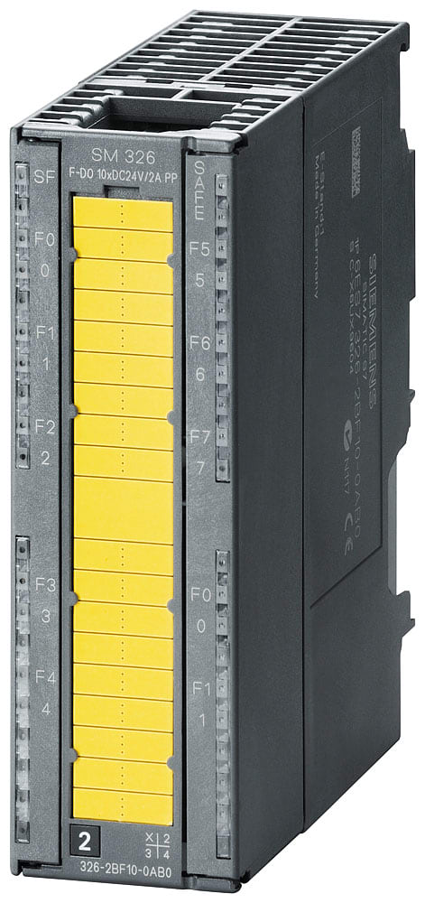 SIEMENS - SIE6ES73262BF100AB0 SM326, F-DO10XDC24V/2A PP, FAILSAFE