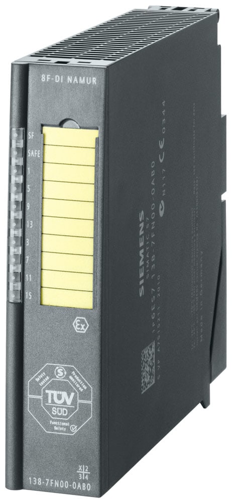 SIEMENS - SIE6ES71387FN000AB0 ET200ISP, 8F-DI NAMUR EX, FAILSAFE