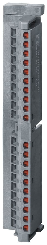 SIEMENS - SIE6ES73921BJ001AB0 FRONT CONN, 20PIN, SPRING CONT., 100PCS