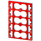 SIEMENS - SIE6ES71936CP722AA0 10 COLOR IDENTIFICATION LABELS CC72