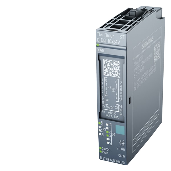 SIEMENS SIE6ES71386CG000BA0 ET 200SP, TM TIMER DIDQ 10X24V