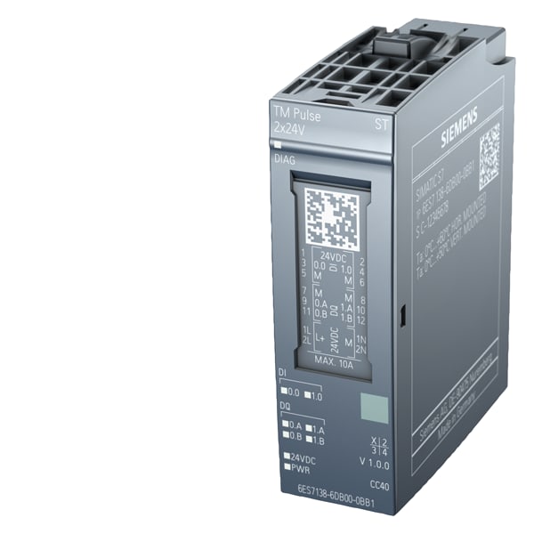SIEMENS SIE6ES71386DB000BB1 ET 200SP, TM PULSE 2X24V