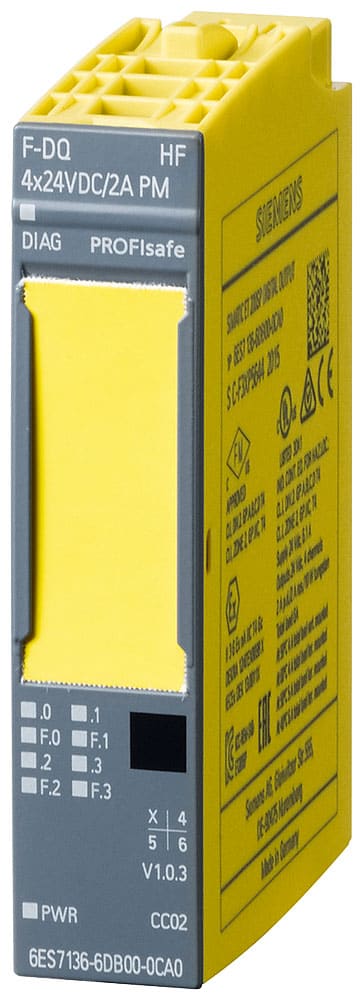 SIEMENS - SIE6ES71366DB000CA0 ET 200SP, EL-MOD, F-DQ 4XDC 24V/2A