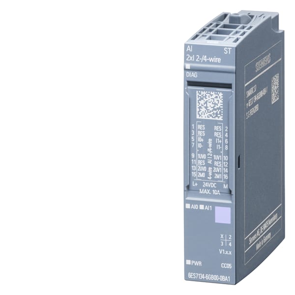 SIEMENS SIE6ES71346GB000BA1 ET 200SP, AI 2XI 2-/4-WIRE ST, PU 1