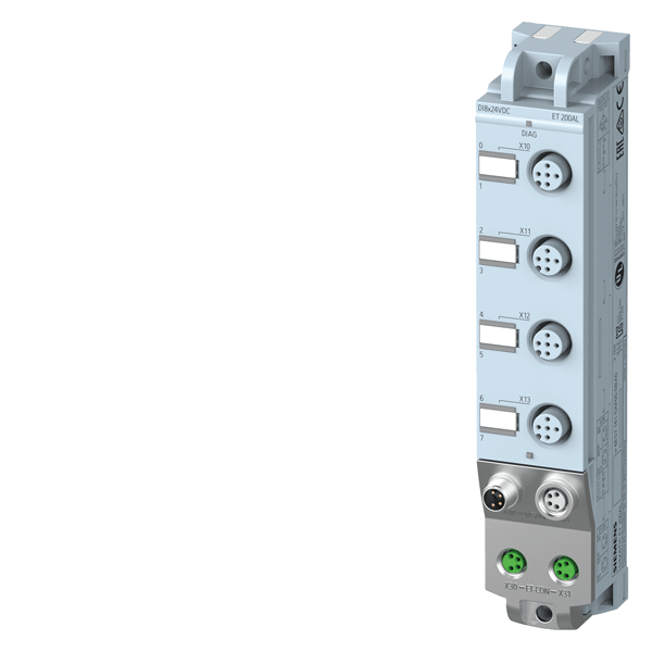SIEMENS SIE6ES71415AF000BA0 ET 200AL, DI 8X24VDC, 4XM12