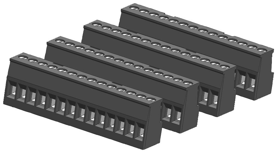 SIEMENS SIE6ES72921AP300XA0 CONNECTOR BLOCK, 14 TERMINAL, TIN (4/PK)