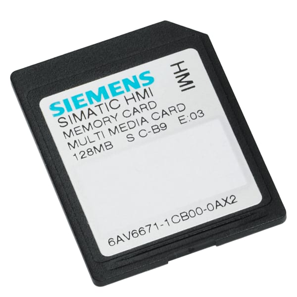 SIEMENS SIE6AV66711CB000AX2 SIMATIC HMI MM MEMORY CARD 128 MB