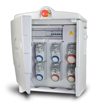 FANTON SRL FME74869 QUADRO MIDI ASC 6PR/2PT/MORS/EMER/18KW