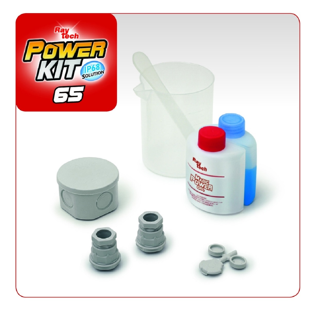 RAYTECH SRL RYTPOWER-65 POWER KIT 65 CASSETTA IP68 GEL