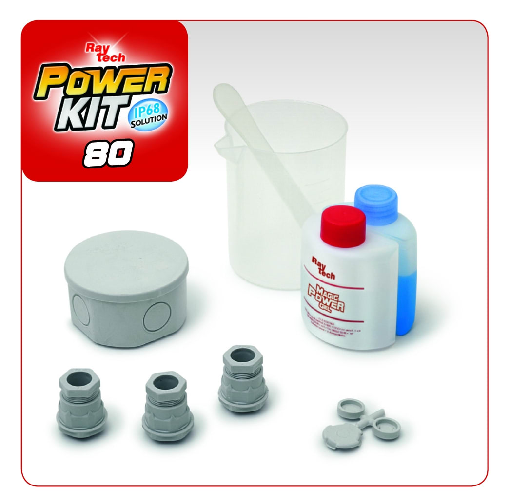 RAYTECH SRL RYTPOWER-80 POWER KIT 80 CASSETTA IP68 GEL