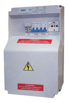 OEC SRL - OECQ160145W QUADRO AUSILIARO PER CABINA CON TRASF.