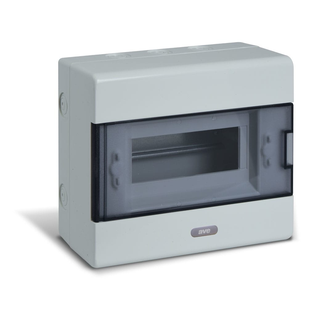 AVE - AVEQ4008N QUADRO IP40 DA PARETE 8 MODULI DIN