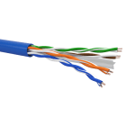 QUBIX SPA - QBX0502701BLBB1000 CAVO R6UT4H24 C6 U/UTP AWG24 LSZH ECA