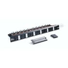 QUBIX SPA - QBX2002037 PATCHPANEL CCS EASYCRIMP C6ACH 24RJ45UTP