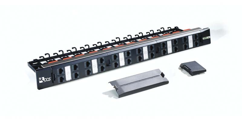 QUBIX S.R.L. NETWORK - QBX2002037 PATCHPANEL CCS EASYCRIMP C6ACH 24RJ45UTP