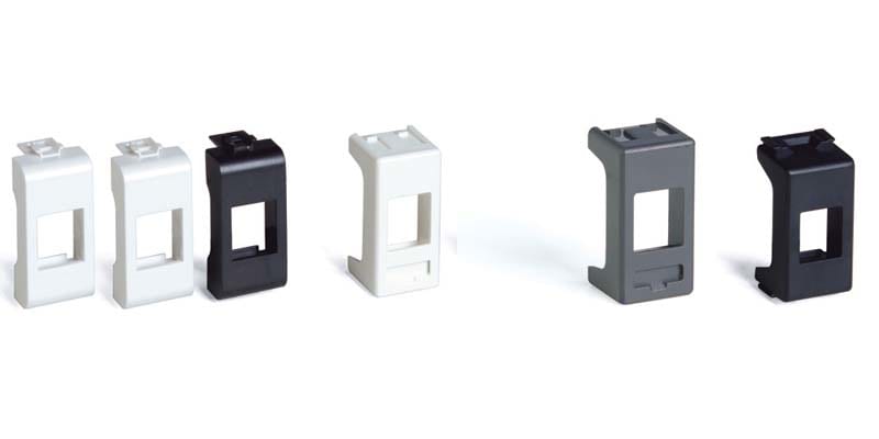 QUBIX S.R.L. NETWORK - QBX2004033 ADATTATORE CCS GEWISS SYSTEM 20 BIANCO