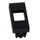 QUBIX SPA - QBX2004063 ADATTATORE CCS VIMAR ARK NERO