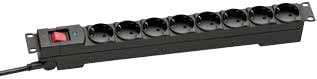 QUBIX S.R.L. NETWORK - QBX2011164 BARRA ALIM. 19 1HE 8P INT. LUMINOSO NE