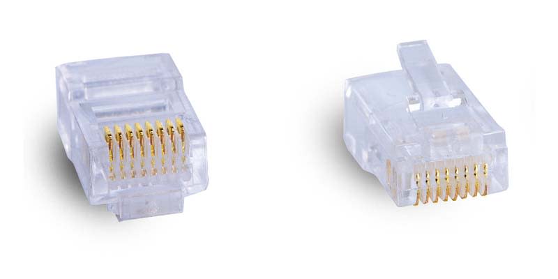 QUBIX S.R.L. NETWORK - QBX2012001 SPINA PLUG RJ45 8 POLI C5E UTP