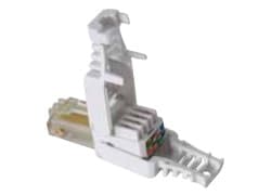 QUBIX S.R.L. NETWORK - QBX2012003 SPINA PLUG EASYCRIMP RJ45 8 POLI C5E UTP
