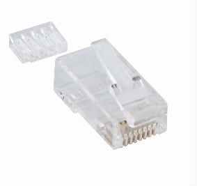 QUBIX S.R.L. NETWORK - QBX2012005 SPINA PLUG RJ45 8 POLI C6 UTP