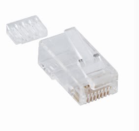 QUBIX S.R.L. NETWORK - QBX2012005 SPINA PLUG RJ45 8 POLI C6 UTP