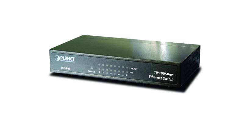 QUBIX S.R.L. NETWORK - QBX2032002 FSD-803 8P 10/100MBPS UNM SW