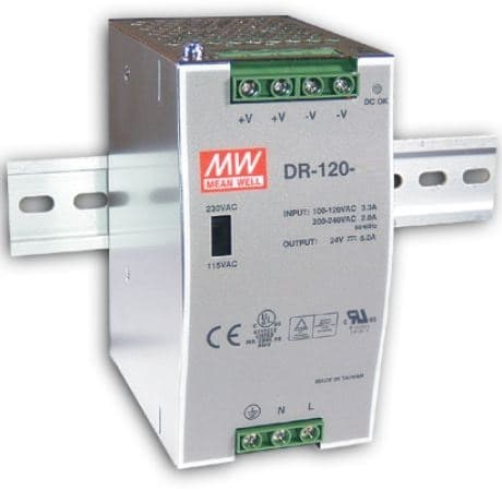 QUBIX S.R.L. NETWORK - QBX2032199 PWR-120-48 ALIMENTATORE DIN 48V 120W