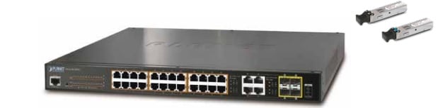 QUBIX S.R.L. NETWORK - QBX2032249 GS-4210-24P4C 24P(POE)+4TP/SFP GE 220W
