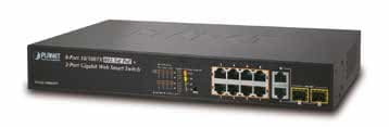 QUBIX S.R.L. NETWORK - QBX2032975 FGSD-1008HPS 8P(POE AT)+2TP/SFP GE 120W