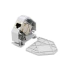 QUBIX SPA - QBX2050246 SUPPORTO CCS PLAST. 1 POS. PER GUIDA DIN