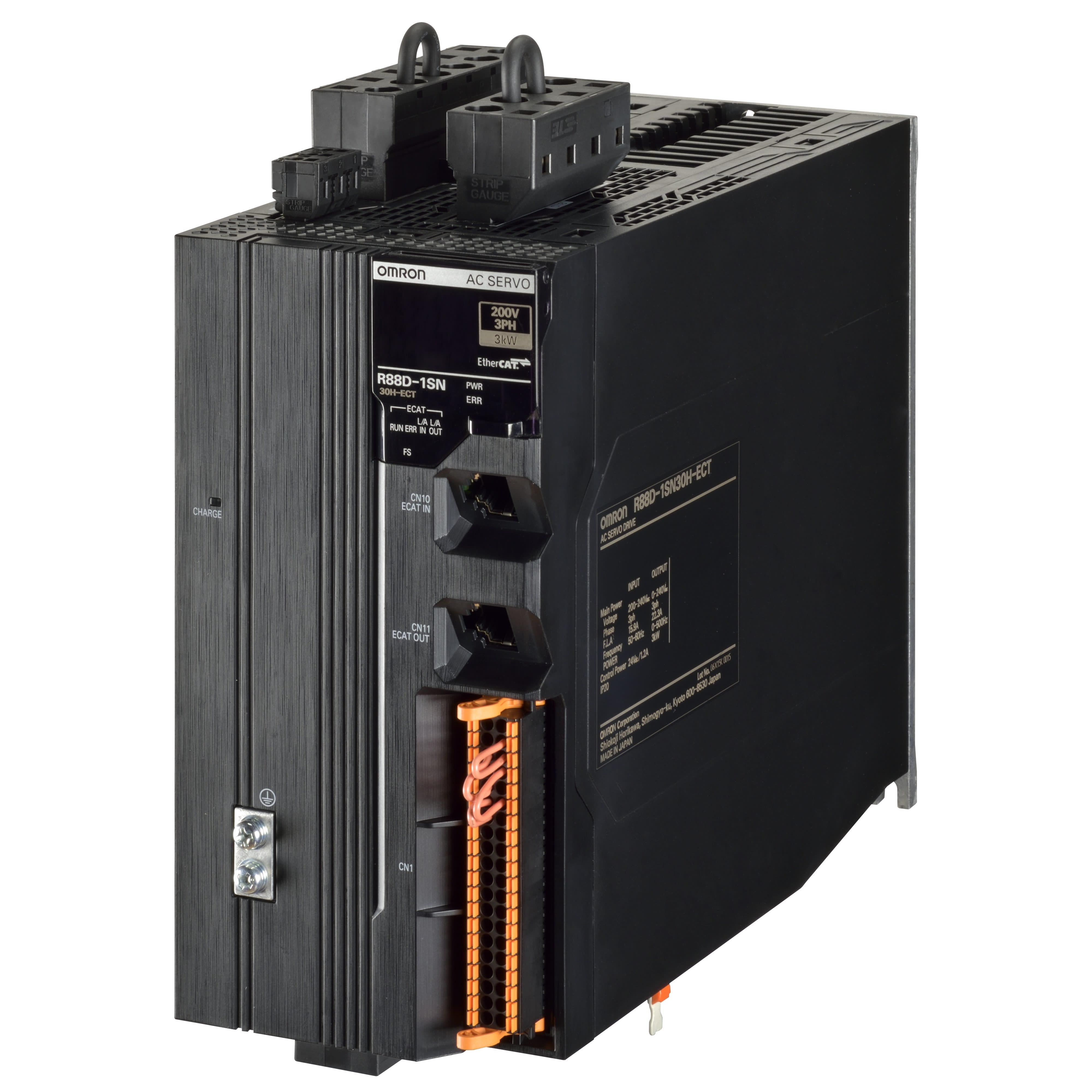 OMRON - OMRR88D1SN15FECT SERVO- 1S, ETHERCAT 1,5KW 400V