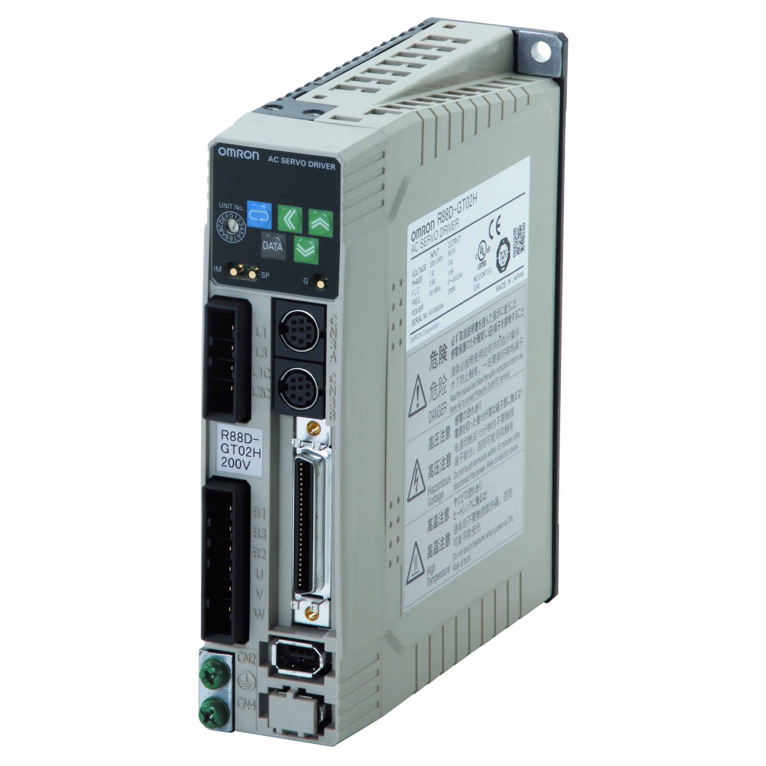 OMRON OMRR88DGP08H SERVO SMARTSTEP2 750W 220V