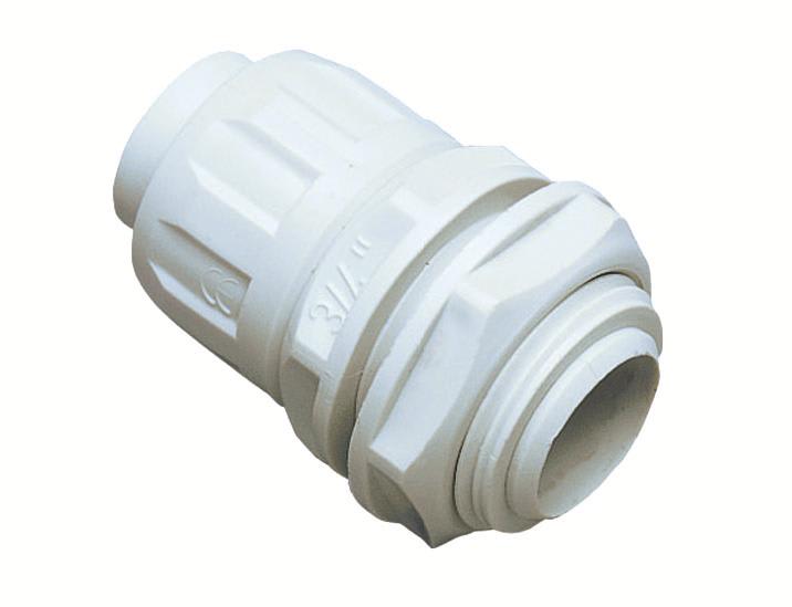 PM PLASTIC MATERIALS - PMPRAG25G RACCORDO P. GAS GRIGIO GUS D25
