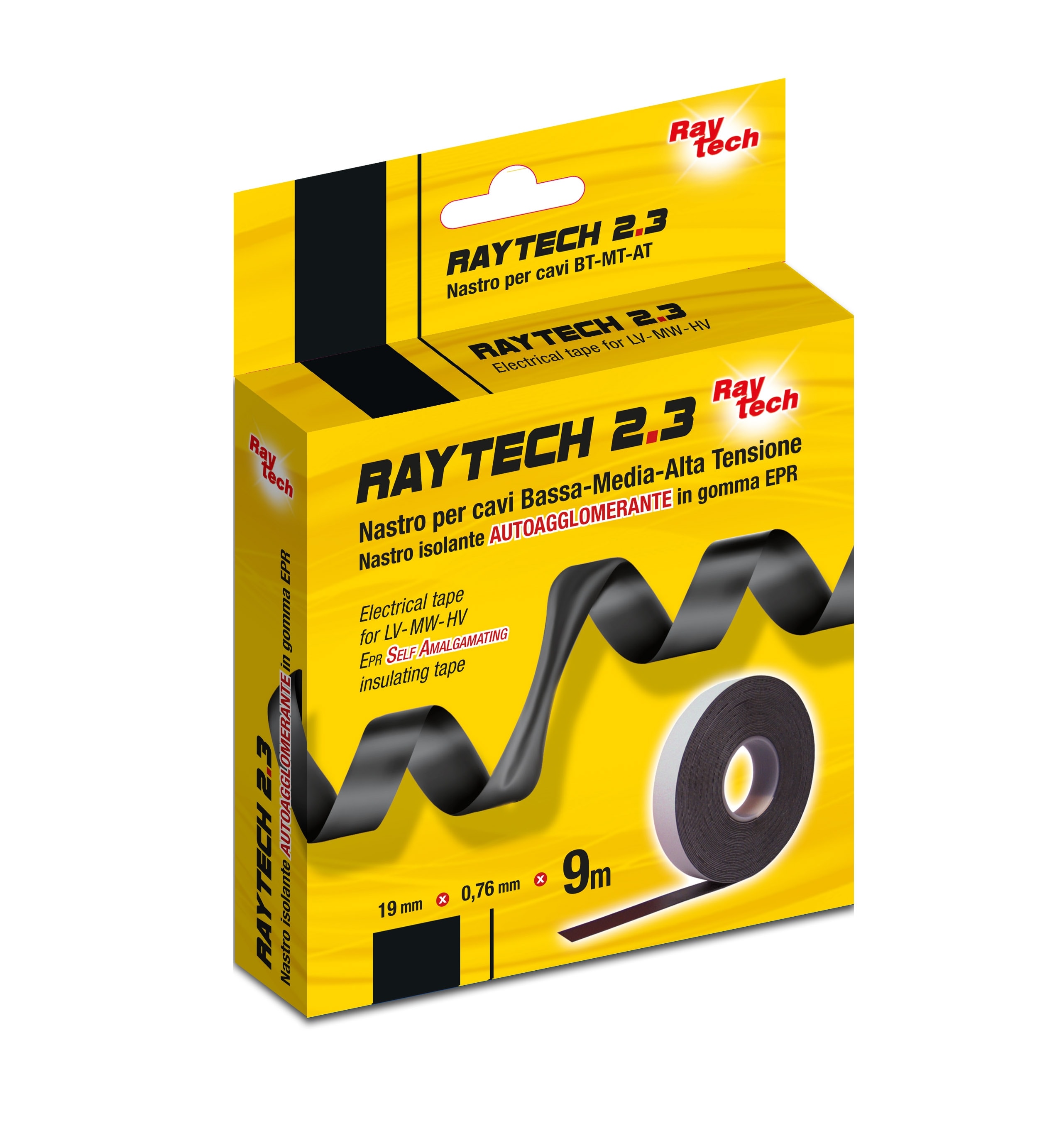 RAYTECH SRL - RYT3-2001-00-13 RAYTECH 2.3 NASTRO AUTOAGGLOMERANTE