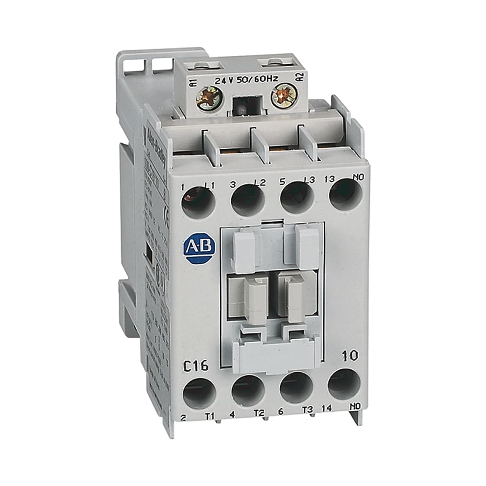 ROCKWELL AUTOMATION - RCK100-C16EJ10 CONTATTORE 16A 7.5KW 24V CC ELETTR. 1 NA