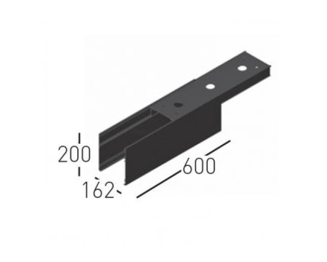 REGGIANI S.P.A. ILLU - REG0.04120.0010 CANALE EASY-IOS EXT L600 H200