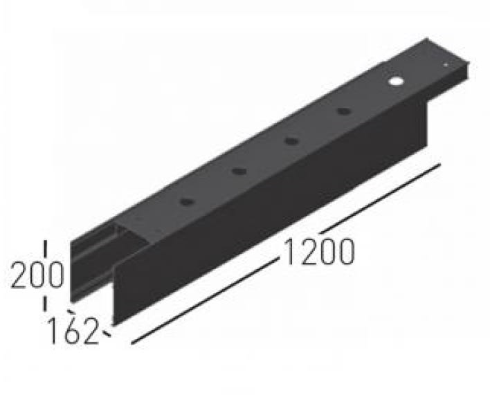 REGGIANI S.P.A. ILLU - REG0.04121.0010 CANALE EASY-IOS EXT L1200 H200