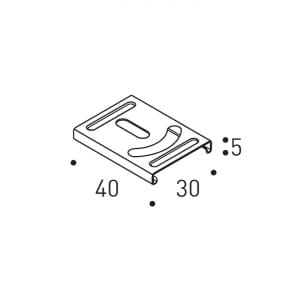 REGGIANI S.P.A. ILLU - REG0.25410.0031 # MODULO FISSAGGIO PER CANALINA YORI