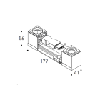 REGGIANI SPA ILLU - REG0.25433.0031 MODULO DI TESTA PER CANALINA TRIM YORI