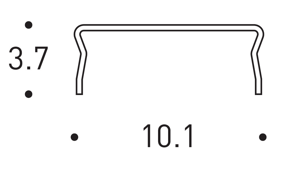 REGGIANI S.P.A. ILLU - REG0.31705.0000 #CLIP ANCORAGGIO SUPERFICIE TRAF. BASSO