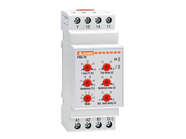 LOVATO LOVPMA20240 RELE AMP.1F 24-240VAC/DC MAX CORRENTE