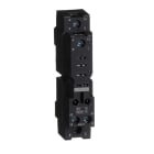 SCHNEIDER ELECTRIC - SNRRPZF1 socket, Harmony Electromechanical Relays, for RPM1 power relays, 16A screw clamp terminals, mixed contact