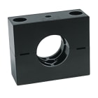 COSMEC - CSM5048-12SN Collare fissatubo pesante in poliammide, per tubo RQMS, nero, AD15,8