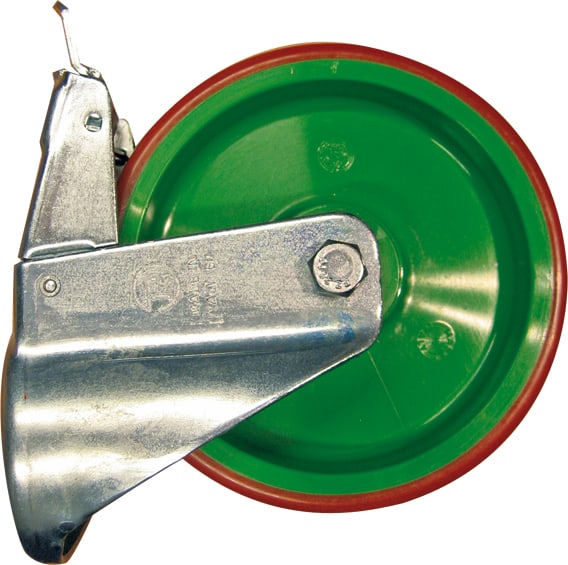 FACAL SRL - FAFRU-008 RUOTA A NTERIORE DIAM.125 COMPLETA DI CA